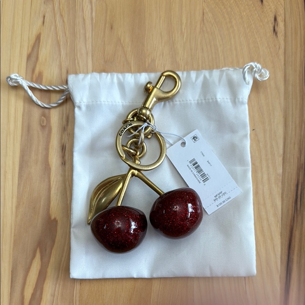 Coach Cherry Charm